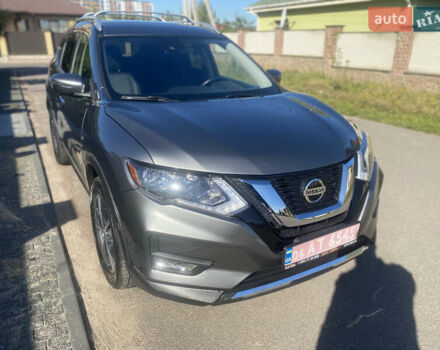 Сірий Ніссан Rogue, об'ємом двигуна 2.49 л та пробігом 216 тис. км за 16300 $, фото 12 на Automoto.ua