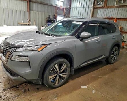 Серый Ниссан Rogue, объемом двигателя 2.5 л и пробегом 128 тыс. км за 11350 $, фото 1 на Automoto.ua