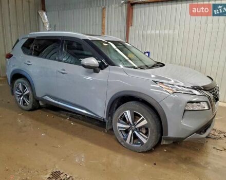 Серый Ниссан Rogue, объемом двигателя 2.49 л и пробегом 129 тыс. км за 5100 $, фото 3 на Automoto.ua