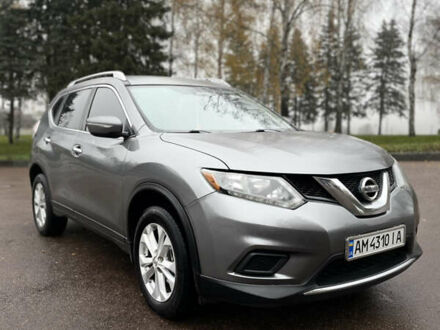 Серый Ниссан Rogue, объемом двигателя 2.5 л и пробегом 218 тыс. км за 10800 $, фото 1 на Automoto.ua