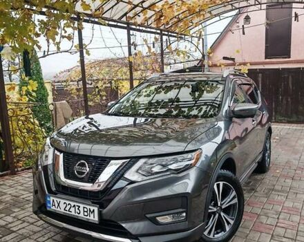 Серый Ниссан Rogue, объемом двигателя 2.49 л и пробегом 82 тыс. км за 17500 $, фото 1 на Automoto.ua