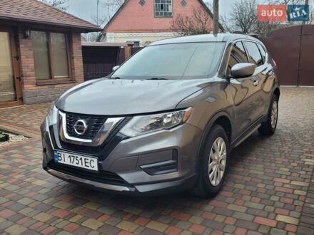 Серый Ниссан Rogue, объемом двигателя 2.49 л и пробегом 163 тыс. км за 12850 $, фото 1 на Automoto.ua
