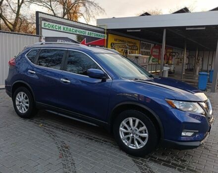 Синий Ниссан Rogue, объемом двигателя 2.5 л и пробегом 112 тыс. км за 16500 $, фото 2 на Automoto.ua