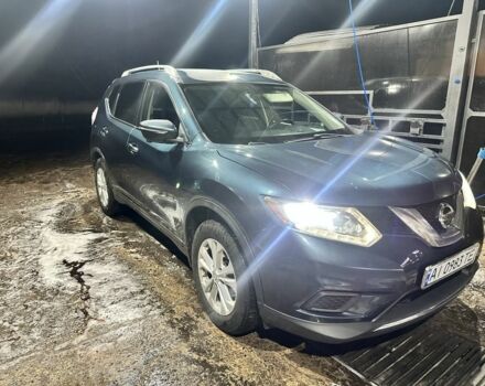 Синий Ниссан Rogue, объемом двигателя 2.4 л и пробегом 240 тыс. км за 9700 $, фото 2 на Automoto.ua