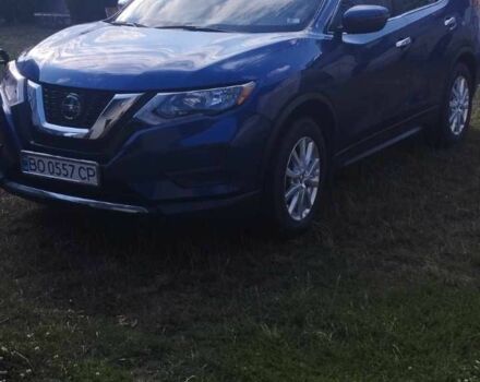 Синий Ниссан Rogue, объемом двигателя 2.5 л и пробегом 90 тыс. км за 17000 $, фото 1 на Automoto.ua