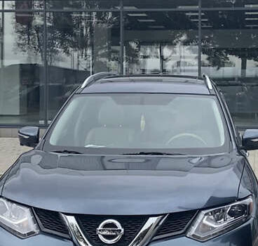 Синий Ниссан Rogue, объемом двигателя 2.5 л и пробегом 220 тыс. км за 12000 $, фото 1 на Automoto.ua