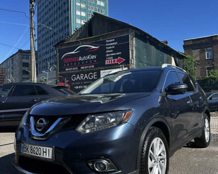 Синий Ниссан Rogue, объемом двигателя 2.5 л и пробегом 200 тыс. км за 9200 $, фото 1 на Automoto.ua