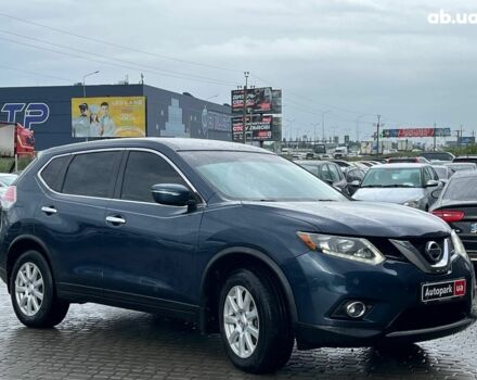 Синий Ниссан Rogue, объемом двигателя 2.5 л и пробегом 277 тыс. км за 10790 $, фото 2 на Automoto.ua