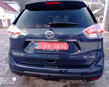 Синий Ниссан Rogue, объемом двигателя 2.5 л и пробегом 96 тыс. км за 12900 $, фото 6 на Automoto.ua
