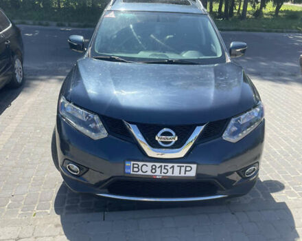 Синий Ниссан Rogue, объемом двигателя 2.49 л и пробегом 197 тыс. км за 12600 $, фото 1 на Automoto.ua