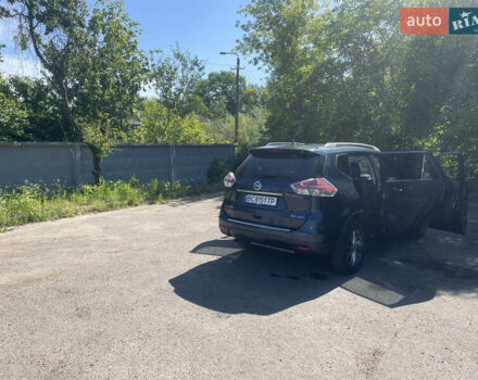 Синий Ниссан Rogue, объемом двигателя 2.49 л и пробегом 197 тыс. км за 12600 $, фото 3 на Automoto.ua