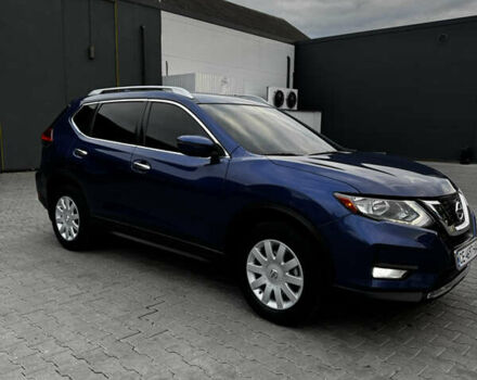 Синий Ниссан Rogue, объемом двигателя 2.49 л и пробегом 98 тыс. км за 13800 $, фото 2 на Automoto.ua