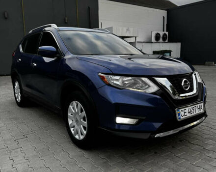 Синий Ниссан Rogue, объемом двигателя 2.49 л и пробегом 98 тыс. км за 13800 $, фото 1 на Automoto.ua