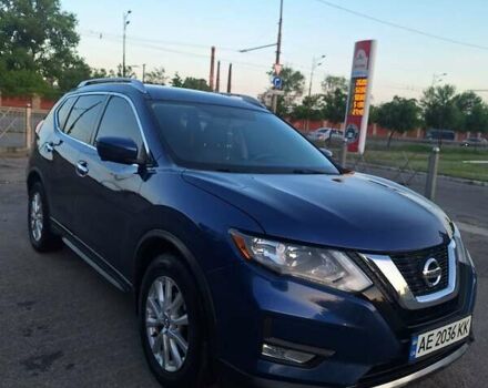 Синий Ниссан Rogue, объемом двигателя 2.49 л и пробегом 101 тыс. км за 16000 $, фото 5 на Automoto.ua