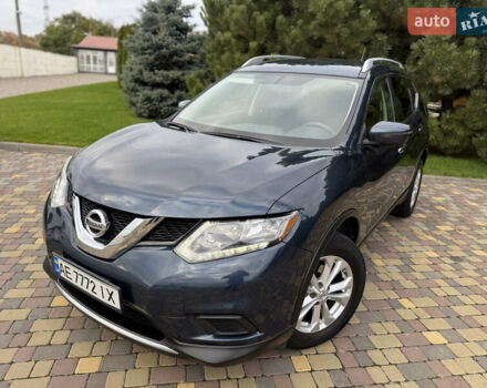 Синий Ниссан Rogue, объемом двигателя 2.5 л и пробегом 140 тыс. км за 12500 $, фото 2 на Automoto.ua
