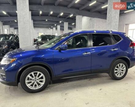 Синий Ниссан Rogue, объемом двигателя 2.49 л и пробегом 95 тыс. км за 15499 $, фото 1 на Automoto.ua
