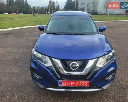 Синий Ниссан Rogue, объемом двигателя 2.49 л и пробегом 189 тыс. км за 11990 $, фото 2 на Automoto.ua