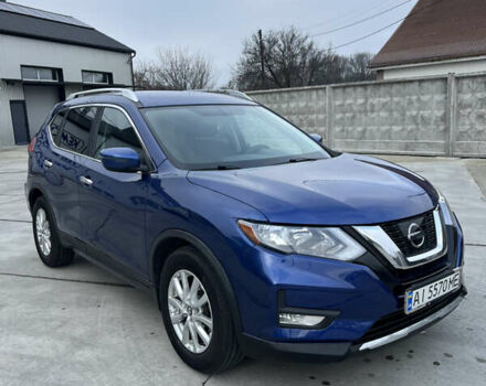 Синий Ниссан Rogue, объемом двигателя 2.49 л и пробегом 90 тыс. км за 15500 $, фото 4 на Automoto.ua