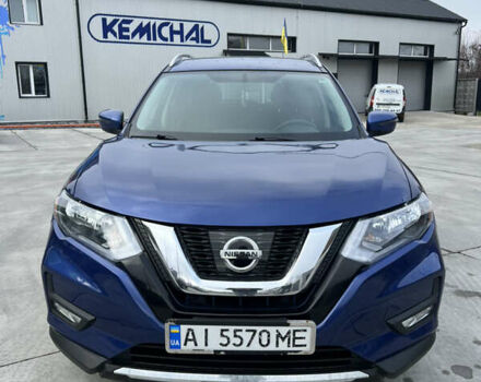 Синий Ниссан Rogue, объемом двигателя 2.49 л и пробегом 90 тыс. км за 15500 $, фото 2 на Automoto.ua