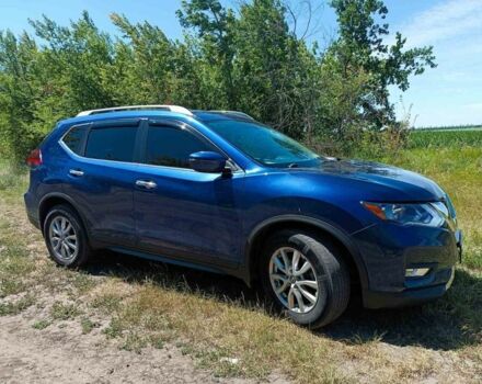 Синий Ниссан Rogue, объемом двигателя 2.5 л и пробегом 132 тыс. км за 15050 $, фото 4 на Automoto.ua