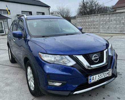 Синий Ниссан Rogue, объемом двигателя 2.49 л и пробегом 90 тыс. км за 15500 $, фото 3 на Automoto.ua