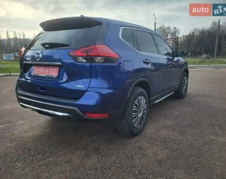 Синий Ниссан Rogue, объемом двигателя 2.49 л и пробегом 189 тыс. км за 11990 $, фото 6 на Automoto.ua
