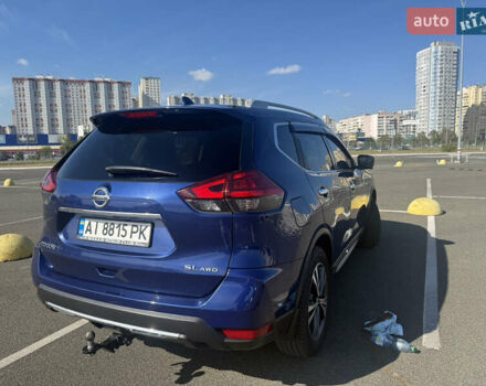 Синий Ниссан Rogue, объемом двигателя 2.49 л и пробегом 84 тыс. км за 16500 $, фото 4 на Automoto.ua