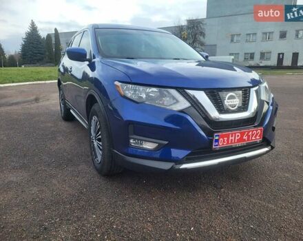 Синий Ниссан Rogue, объемом двигателя 2.49 л и пробегом 189 тыс. км за 11990 $, фото 3 на Automoto.ua