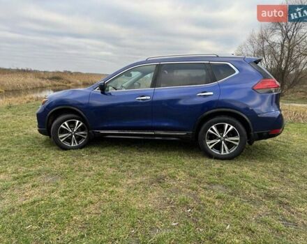 Синий Ниссан Rogue, объемом двигателя 2.49 л и пробегом 86 тыс. км за 17600 $, фото 1 на Automoto.ua