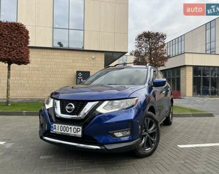 Синий Ниссан Rogue, объемом двигателя 2.49 л и пробегом 120 тыс. км за 14300 $, фото 3 на Automoto.ua
