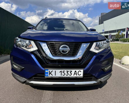 Синий Ниссан Rogue, объемом двигателя 2.49 л и пробегом 88 тыс. км за 15000 $, фото 3 на Automoto.ua