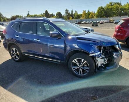 Синий Ниссан Rogue, объемом двигателя 2.5 л и пробегом 46 тыс. км за 2900 $, фото 3 на Automoto.ua