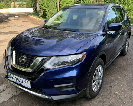 Синий Ниссан Rogue, объемом двигателя 2.49 л и пробегом 112 тыс. км за 15700 $, фото 1 на Automoto.ua