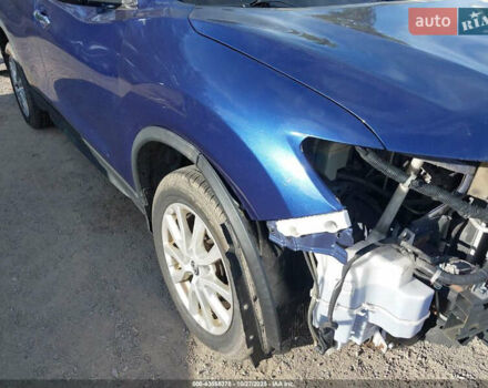 Синий Ниссан Rogue, объемом двигателя 2.5 л и пробегом 215 тыс. км за 8500 $, фото 4 на Automoto.ua