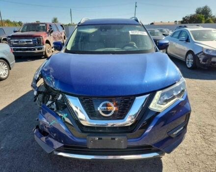 Синий Ниссан Rogue, объемом двигателя 2.5 л и пробегом 46 тыс. км за 2900 $, фото 4 на Automoto.ua