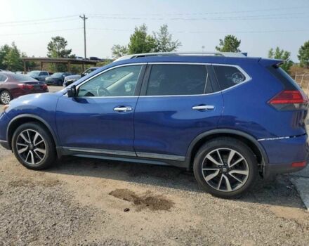 Синий Ниссан Rogue, объемом двигателя 2.5 л и пробегом 123 тыс. км за 2500 $, фото 1 на Automoto.ua