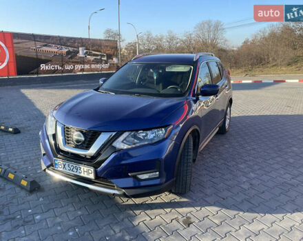 Синий Ниссан Rogue, объемом двигателя 2.5 л и пробегом 150 тыс. км за 15999 $, фото 3 на Automoto.ua
