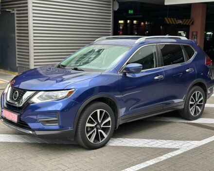 Синий Ниссан Rogue, объемом двигателя 2.5 л и пробегом 101 тыс. км за 14900 $, фото 3 на Automoto.ua