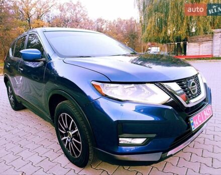 Синий Ниссан Rogue, объемом двигателя 2.5 л и пробегом 146 тыс. км за 14200 $, фото 2 на Automoto.ua
