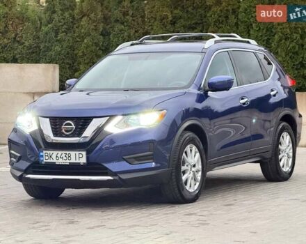 Синий Ниссан Rogue, объемом двигателя 2.49 л и пробегом 140 тыс. км за 17200 $, фото 1 на Automoto.ua