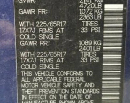 Синий Ниссан Rogue, объемом двигателя 2.5 л и пробегом 171 тыс. км за 12500 $, фото 24 на Automoto.ua