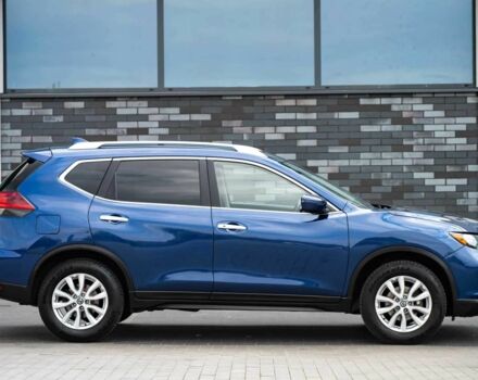 Синий Ниссан Rogue, объемом двигателя 2.5 л и пробегом 80 тыс. км за 10800 $, фото 4 на Automoto.ua