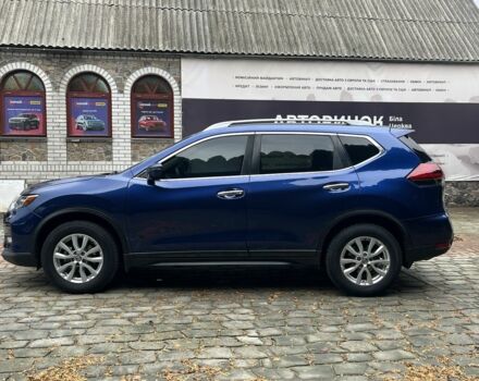 Синий Ниссан Rogue, объемом двигателя 2.5 л и пробегом 113 тыс. км за 15500 $, фото 3 на Automoto.ua