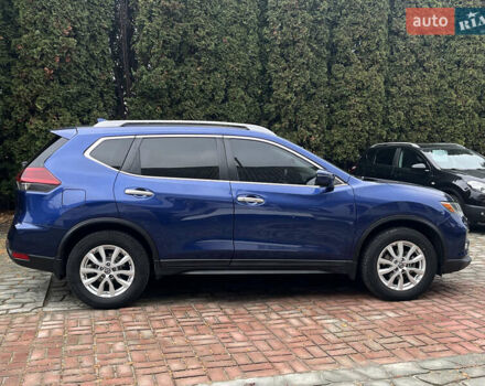 Синий Ниссан Rogue, объемом двигателя 2.49 л и пробегом 113 тыс. км за 15500 $, фото 2 на Automoto.ua