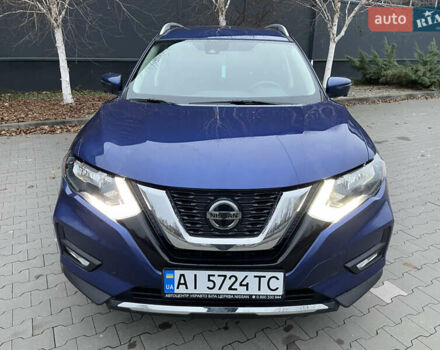 Синий Ниссан Rogue, объемом двигателя 2.49 л и пробегом 141 тыс. км за 16700 $, фото 7 на Automoto.ua