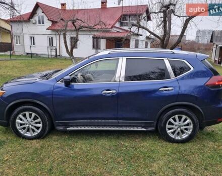 Синий Ниссан Rogue, объемом двигателя 2.49 л и пробегом 62 тыс. км за 14999 $, фото 18 на Automoto.ua
