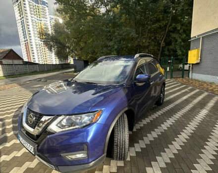 Синий Ниссан Rogue, объемом двигателя 2.49 л и пробегом 76 тыс. км за 19499 $, фото 7 на Automoto.ua