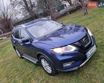 Синий Ниссан Rogue, объемом двигателя 2.49 л и пробегом 62 тыс. км за 14999 $, фото 8 на Automoto.ua