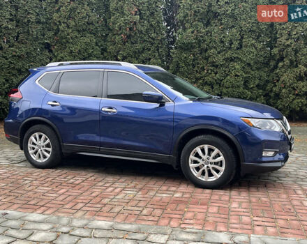 Синий Ниссан Rogue, объемом двигателя 2.49 л и пробегом 113 тыс. км за 15500 $, фото 1 на Automoto.ua