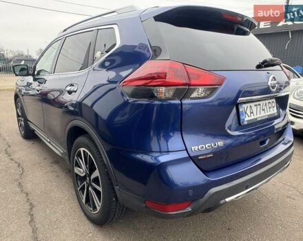 Синий Ниссан Rogue, объемом двигателя 2.49 л и пробегом 132 тыс. км за 17000 $, фото 6 на Automoto.ua